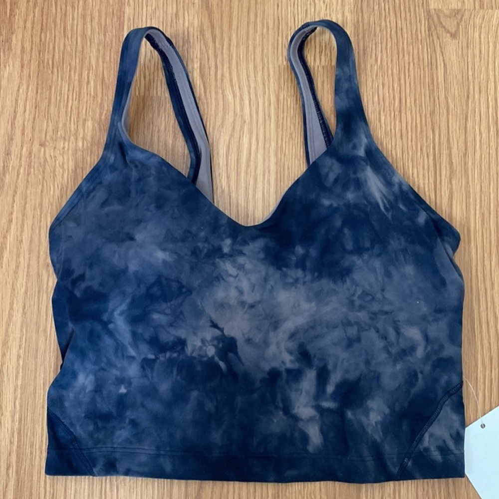 ❤️ Lululemon Align Tank in Diamond Dye Navy Size 6 NWT